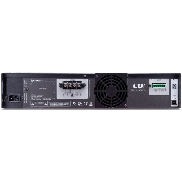 Main product image for Crown CDi2000 800W Commercial Power Amplfier with DSP 70V / 4 Ohm245-5140